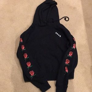 black obey hoodie!
